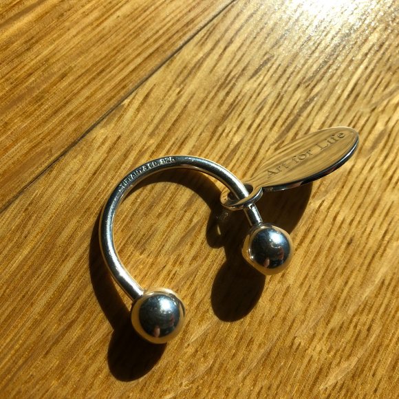 Tiffany & Co. 925 "Return to Tiffany" Key Ring - Picture 4 of 5